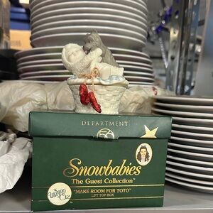 Department 56 Snowbabies Figurine with Cat